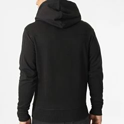 Coupon 🛒 Sweat Capuche Monogram Logo 9698 Noir de Calvin Klein ❤️ -Calvin Klein Soldes Magasin calvin klein 301430 J30J319698 0GK 20220208T163001 04