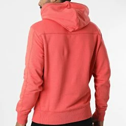 Nouveau 👍 Sweat Capuche Monogram Logo 9698 Rouge de Calvin Klein 🛒 -Calvin Klein Soldes Magasin calvin klein 303927 J30J319698 XLV 20220216T163057 04