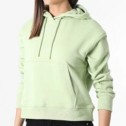 Meilleure vente ❤️ Sweat Capuche Femme 8048 Vert de Calvin Klein ✨ 6 Meilleure vente ❤️ Sweat Capuche Femme 8048 Vert de Calvin Klein ✨ -Calvin Klein Soldes Magasin calvin klein 304127 J20J218048 L99 20220224T161153 03