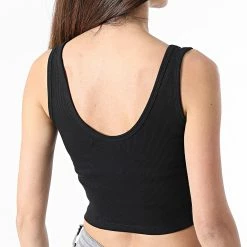 Grosses soldes 🤩 Top Crop Femme 8334 Noir de Calvin Klein 🔔 -Calvin Klein Soldes Magasin calvin klein 304148 J20J218334 BEH 20220223T154522 04