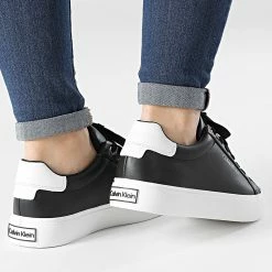 Bon marché 😉 Baskets Femme Vulcan Lace Up 0839 Black de Calvin Klein 🛒 -Calvin Klein Soldes Magasin calvin klein 304432 HW0HW00839 0GN 20220228T160415 04