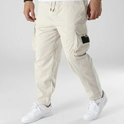 Coupon 😍 Jogger Pant 0056 Beige de Calvin Klein ✨