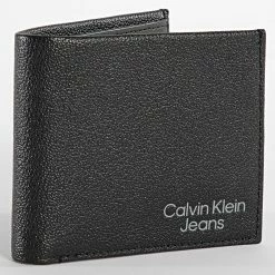 Promo 🔔 Portefeuille Micro Pebble 8905 Noir de Calvin Klein 🔔