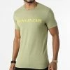 Acheter ✨ Tee 👕 Shirt Institutional Logo 7856 Vert de Calvin Klein 😉