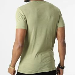 Acheter ✨ Tee 👕 Shirt Institutional Logo 7856 Vert de Calvin Klein 😉 -Calvin Klein Soldes Magasin calvin klein 305884 J30J307856 L9F 20220228T152907 04