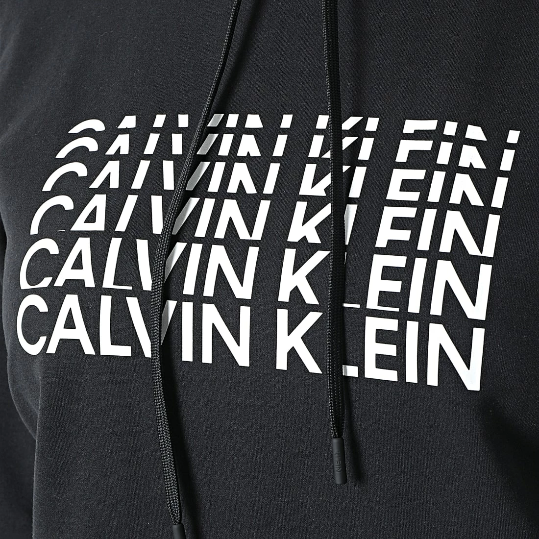 Promo 🔔 Sweat Capuche Femme GWH1W313 Noir de Calvin Klein 🔥 2 Promo 🔔 Sweat Capuche Femme GWH1W313 Noir de Calvin Klein 🔥 – Image 2