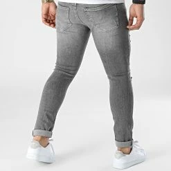 Nouveau ⌛ Jean Skinny 0446 Gris de Calvin Klein 😉 -Calvin Klein Soldes Magasin calvin klein 308861 J30J320446 1BZ 20220311T152640 04