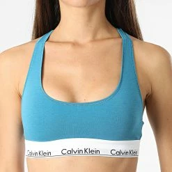 Vente flash 🧨 Brassière Femme F3758E Bleu de Calvin Klein 😀