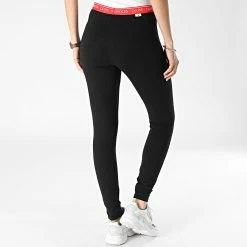 Bon marché 🔔 Pantalon Jogging Femme QS6426E Noir de Calvin Klein 😀 -Calvin Klein Soldes Magasin calvin klein 311001 QS6426E 1W9 20220408T145133 04