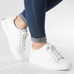 Acheter 🛒 Baskets Femme Vulcan Lace Up 0797 White Mono Mix de Calvin Klein 🎉 -Calvin Klein Soldes Magasin calvin klein 312287 HW0HW00797 0LE 20220405T154846 03