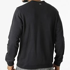 Sortie 😍 Sweat Crewneck GMF1W305 Noir de Calvin Klein 🥰 -Calvin Klein Soldes Magasin calvin klein 312310 GMF1W305 001 20220407T151725 04
