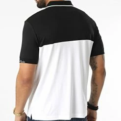 Meilleure affaire 💯 Polo A Manches Courtes Liquid Touch Blocking Logo 8730 Blanc Noir de Calvin Klein 🛒 -Calvin Klein Soldes Magasin calvin klein 314911 K10K108730 0XQ 20220421T135925 04