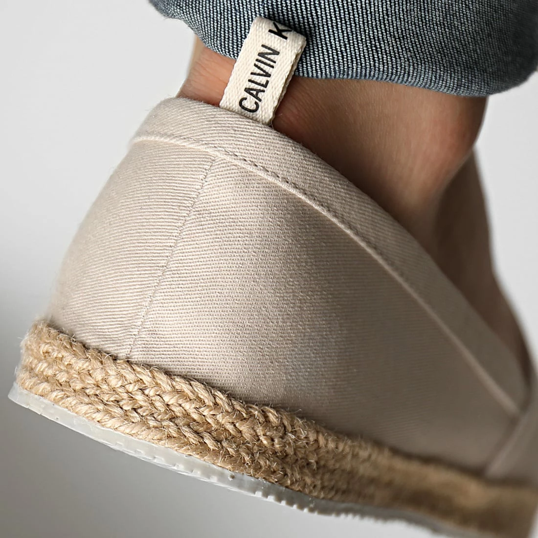 Meilleure affaire 🎁 Espadrilles 0035 Beige de Calvin Klein ✔️ 4 Meilleure affaire 🎁 Espadrilles 0035 Beige de Calvin Klein ✔️ – Image 4