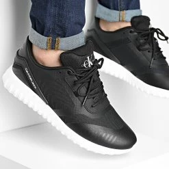 Tout neuf ⭐ Baskets Sporty EVA Runner 3 0340 Black de Calvin Klein ❤️