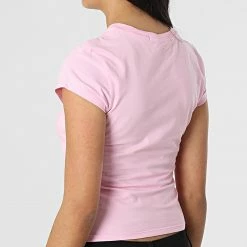 Offres 😉 Tee 👚 Shirt Femme 8707 Rose de Calvin Klein 🛒 -Calvin Klein Soldes Magasin calvin klein 315527 J20J218707 TOE 20220429T161503 04