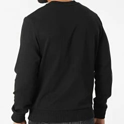Tout neuf 🔔 Sweat Crewneck Interlock Micro Logo 9431 Noir de Calvin Klein 🎉 -Calvin Klein Soldes Magasin calvin klein 315834 K10K109431 BEH 20220427T155754 04