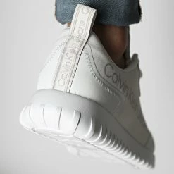 Remise 🎉 Baskets Sporty Eva Runner 0338 Bright White de Calvin Klein 🥰 -Calvin Klein Soldes Magasin calvin klein 317445 YM0YM00338 YAF 20220426T154824 04