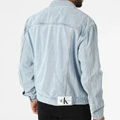 Vente flash 😉 Veste Jean Regular 90s 0542 Bleu Denim de Calvin Klein 😀 -Calvin Klein Soldes Magasin calvin klein 318524 J30J320542 1AA 20220512T092853 04