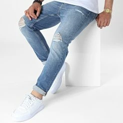 Grosses soldes ✔️ Jean Regular Dad 1116 Bleu Denim de Calvin Klein ✨ -Calvin Klein Soldes Magasin calvin klein 319300 J30J321116 1BJ 20220516T161917 03