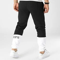 Offres 🥰 Pantalon Jogging J30J320890 Noir Blanc de Calvin Klein 😀 -Calvin Klein Soldes Magasin calvin klein 319378 J30J320890 BEH 20220519T155507 04
