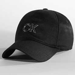 Grosses soldes ✔️ Casquette Femme Re-Lock Inlay 9712 Noir de Calvin Klein 😉