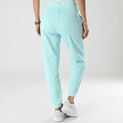 Budget 👏 Pantalon Jogging Femme GWS2P608 Bleu Clair de Calvin Klein 😍 -Calvin Klein Soldes Magasin calvin klein 320166 GWS2P608 CCP 20220601T160915 04