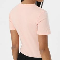 Promo 💯 Tee 👚 Shirt Femme 9135 Rose de Calvin Klein 🔥 -Calvin Klein Soldes Magasin calvin klein 320521 J20J219135 TKY 20220531T150316 04