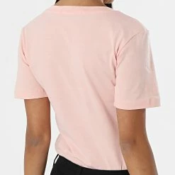 Coupon 😉 Tee 👕 Shirt Femme Col V 9138 Rose de Calvin Klein 🧨 -Calvin Klein Soldes Magasin calvin klein 321182 J20J219138 TKY 20220531T150242 04