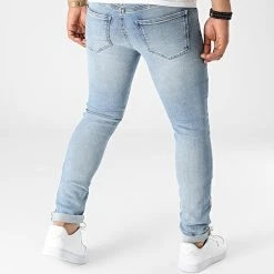 Sortie 🔔 Jean Skinny 1127 Bleu Wash de Calvin Klein ❤️ -Calvin Klein Soldes Magasin calvin klein 321864 J30J321127 1A4 20220610T152737 04