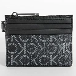 Tout neuf 🛒 Porte-Cartes Subtle Mono 9236 Noir de Calvin Klein 😉