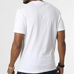 Meilleure vente ⌛ Tee 👕 Shirt Logo Embroidery 4061 Blanc de Calvin Klein 🎁 -Calvin Klein Soldes Magasin calvin klein 322188 K10K104061 117 20220721T160255 04