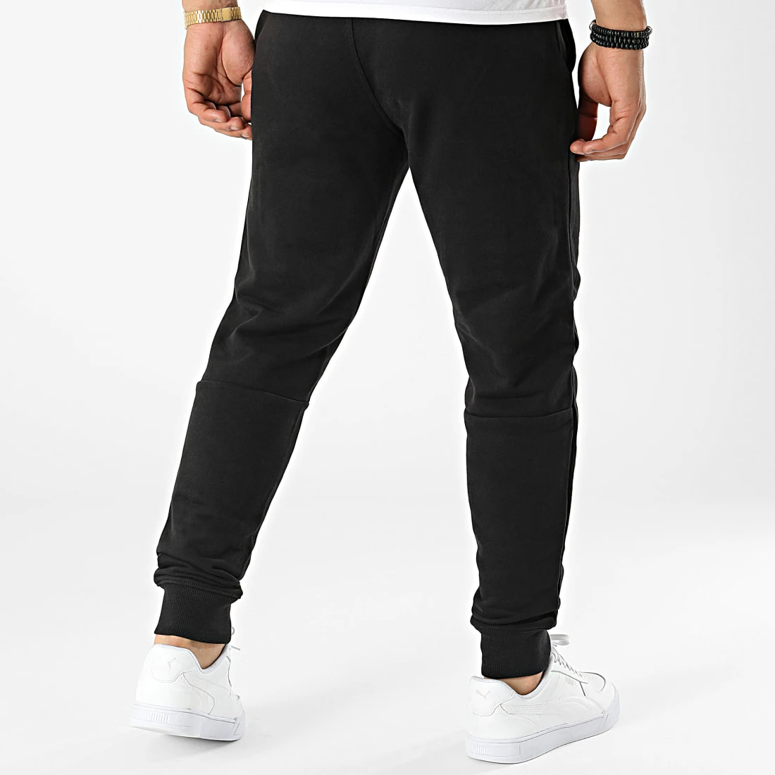 Nouveau 👍 Pantalon Jogging Small Logo 7954 Noir de Calvin Klein 😉 4 Nouveau 👍 Pantalon Jogging Small Logo 7954 Noir de Calvin Klein 😉 – Image 4