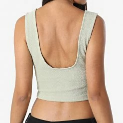 Coupon 😀 Débardeur Femme 9659 Vert Kaki de Calvin Klein 👏 -Calvin Klein Soldes Magasin calvin klein 322236 J20J219659 RB8 20220621T135833 04