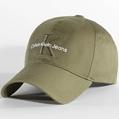 Tout neuf 🎁 Casquette Monogram Cap 5618 Vert Kaki de Calvin Klein ✔️