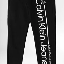 Remise 🥰 Pantalon Jogging Enfant 1283 Noir de Calvin Klein 🎁 -Calvin Klein Soldes Magasin calvin klein 323113 IB0IB01283 BEH 20220704T161752 03