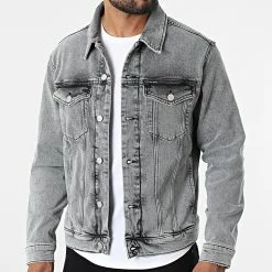 Top 10 🛒 Veste Jean Modern Essential 0541 Gris Chiné de Calvin Klein 🥰 -Calvin Klein Soldes Magasin calvin klein 324909 J30J320541 1BY 20220624T150507 03