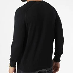Bon marché ⭐ Sweat Crewneck Modern Modal 0477 Noir de Calvin Klein ✨ -Calvin Klein Soldes Magasin calvin klein 324928 K10K110477 BEH 20220630T143918 04