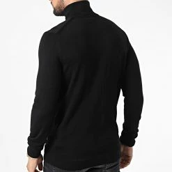 Meilleur prix ⭐ Sweat Col Montant Zippé Superior Wool 9915 Noir de Calvin Klein ✨ -Calvin Klein Soldes Magasin calvin klein 324936 K10K109915 BEH 20220630T144111 04