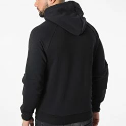 Le moins cher 🎁 Sweat Capuche A Bandes Elevated Logo 9711 Noir de Calvin Klein 🥰 -Calvin Klein Soldes Magasin calvin klein 325003 K10K109711 BEH 20220624T145650 04