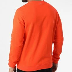 Grosses soldes 🎉 Sweat Crewneck GMS2W305 Orange Réfléchissant de Calvin Klein 😍 -Calvin Klein Soldes Magasin calvin klein 325315 GMS2W305 XAQ 20220630T151654 04