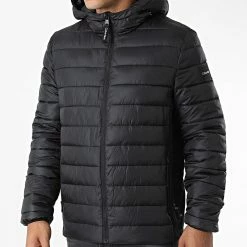 Coupon 🌟 Doudoune Capuche Recycled 9957 Noir de Calvin Klein 🌟