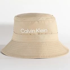 Promo 🧨 Bob Technical Logo 9207 Beige de Calvin Klein 😀 -Calvin Klein Soldes Magasin calvin klein 326885 K50K509207 ACE 20220712T153200 04