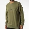 Grosses soldes ❤️ Sweat Crewneck NM2352E Vert Kaki de Calvin Klein 🎁