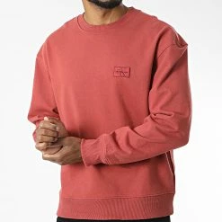 Vente flash 🌟 Sweat Crewneck 1544 Rouge Brique de Calvin Klein 🥰 6 Vente flash 🌟 Sweat Crewneck 1544 Rouge Brique de Calvin Klein 🥰 -Calvin Klein Soldes Magasin calvin klein 328147 J30J321544 XLN 20220719T160254 03