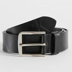 Vente flash 😀 Ceinture Forged Classic 9888 Noir de Calvin Klein ✔️