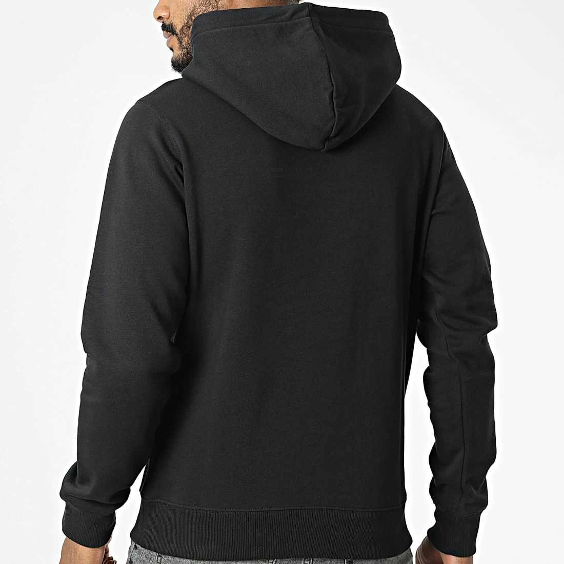 Remise ⭐ Sweat Capuche Seasonal Monogram 0805 Noir de Calvin Klein 💯 4 Remise ⭐ Sweat Capuche Seasonal Monogram 0805 Noir de Calvin Klein 💯 – Image 4