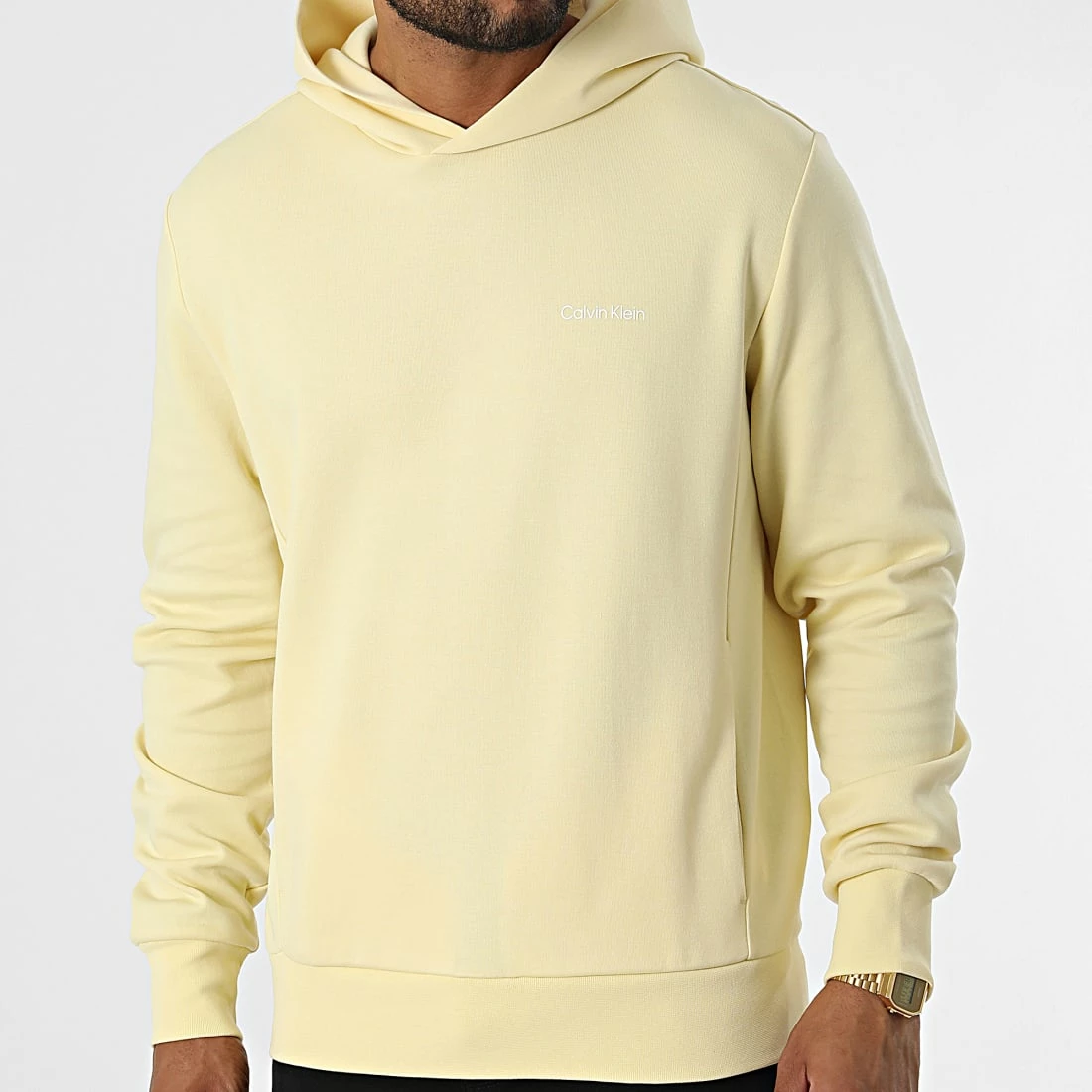 Sortie ⭐ Sweat Capuche Micro Logo 9927 Jaune de Calvin Klein ⌛ 1 Sortie ⭐ Sweat Capuche Micro Logo 9927 Jaune de Calvin Klein ⌛
