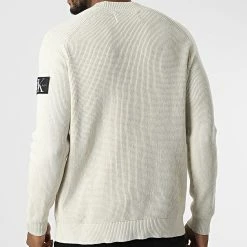 Le moins cher 💯 Pull 1692 Beige de Calvin Klein 😍 -Calvin Klein Soldes Magasin calvin klein 328364 J30J321692 ACF 20220721T155640 04