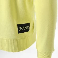 Meilleure vente 👏 Sweat Capuche Enfant Institutional Logo 0163 Jaune de Calvin Klein 🔥 -Calvin Klein Soldes Magasin calvin klein 328560 IU0IU00163 ZIW 20220728T160946 03
