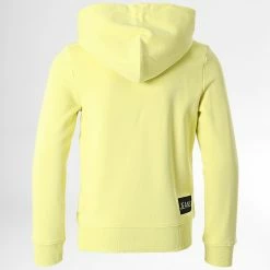 Meilleure vente 👏 Sweat Capuche Enfant Institutional Logo 0163 Jaune de Calvin Klein 🔥 -Calvin Klein Soldes Magasin calvin klein 328560 IU0IU00163 ZIW 20220728T160948 04